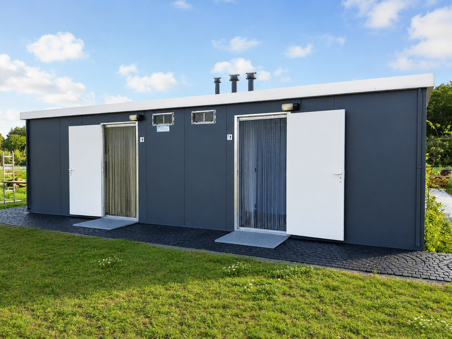 Sanitairgebouw Campland